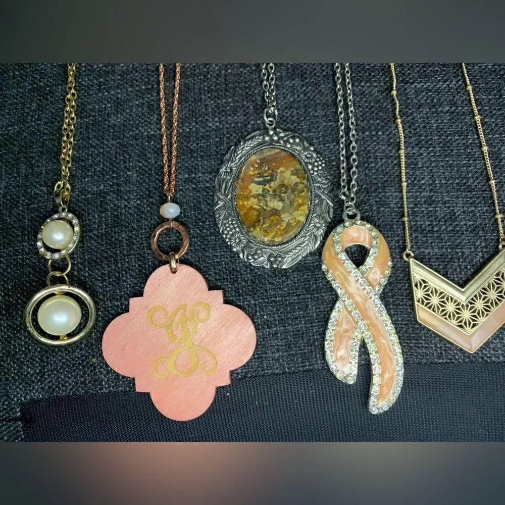 Long Pendant Necklace Bundle - Picture 3 of 4